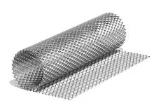 Нержавеющая просечно-вытяжная сетка ЦПВС 20x10x1 12Х18Н10Т купить Москва