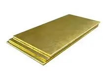 Латунная плита 40 мм Л85 ГОСТ 2208-2007 купить Москва